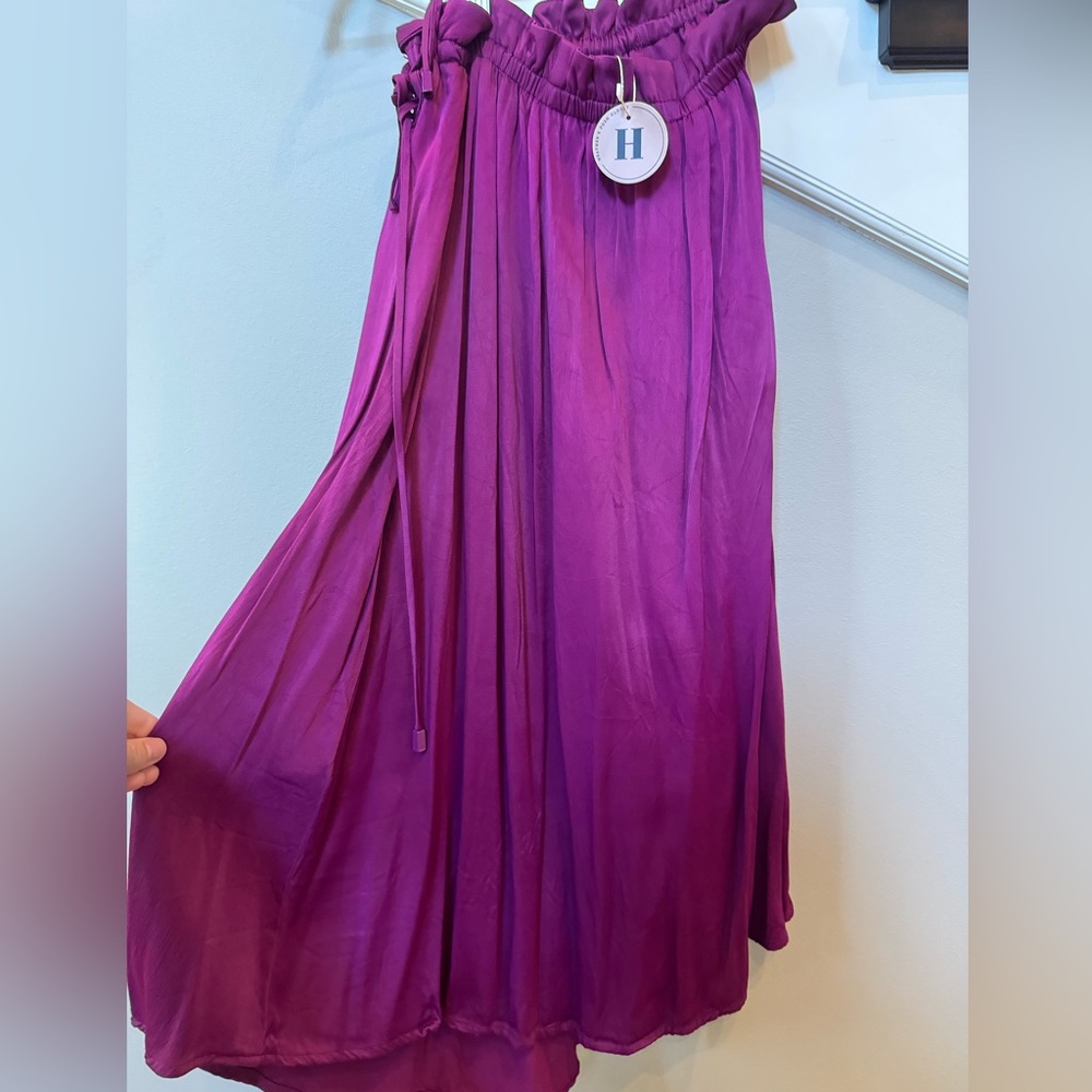 Donna Karan A-Line Skirt in Rich Purple - Picture 1 of 2